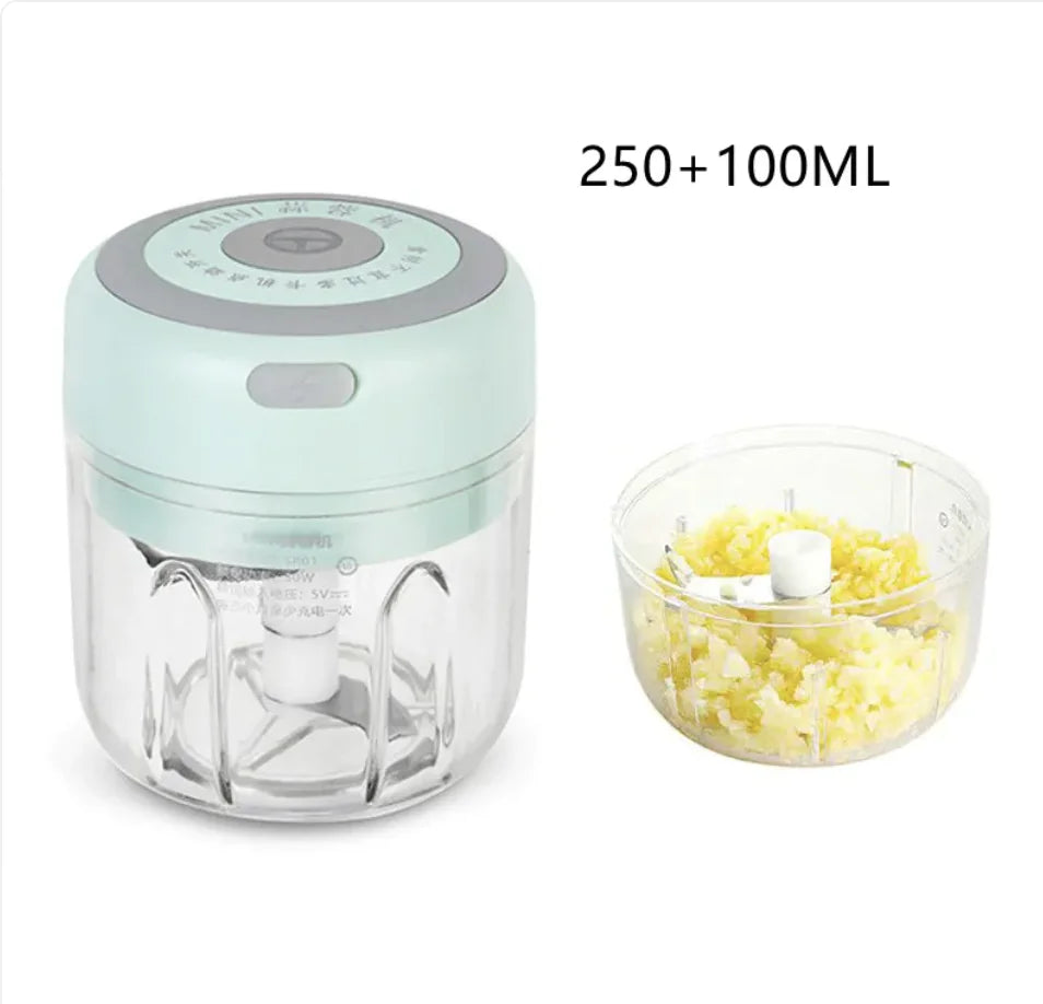 Mini Elektrischer Knoblauch- und Gemüsehacker