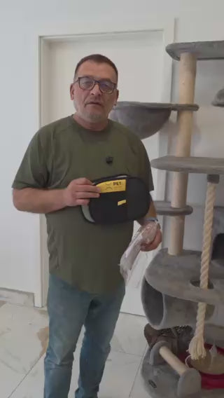 Tierhaarentfernungs-Handschuh video